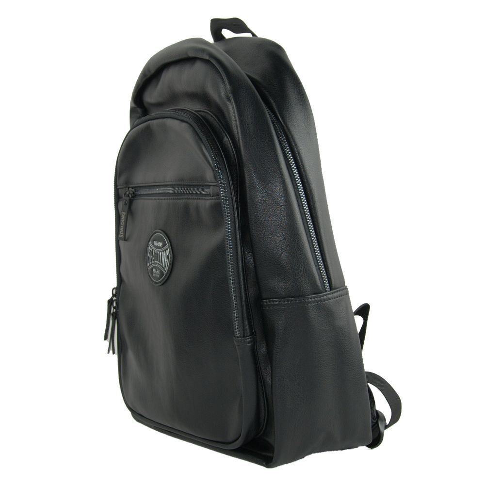 Sac à dos pour homme en polyéthylène noir AG Spalding & Bros