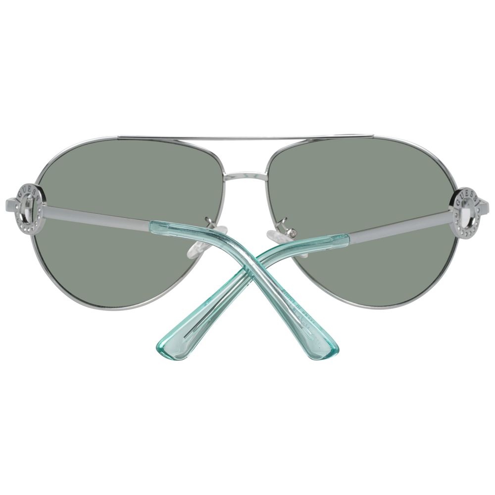 Lunettes de soleil Guess argentées pour femme