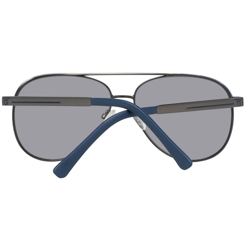 Lunettes de soleil Guess pour homme, gris.