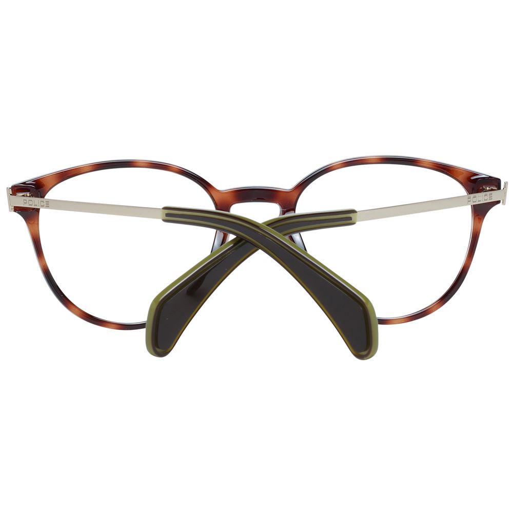Monture de lunettes pour femmes Police, couleur marron