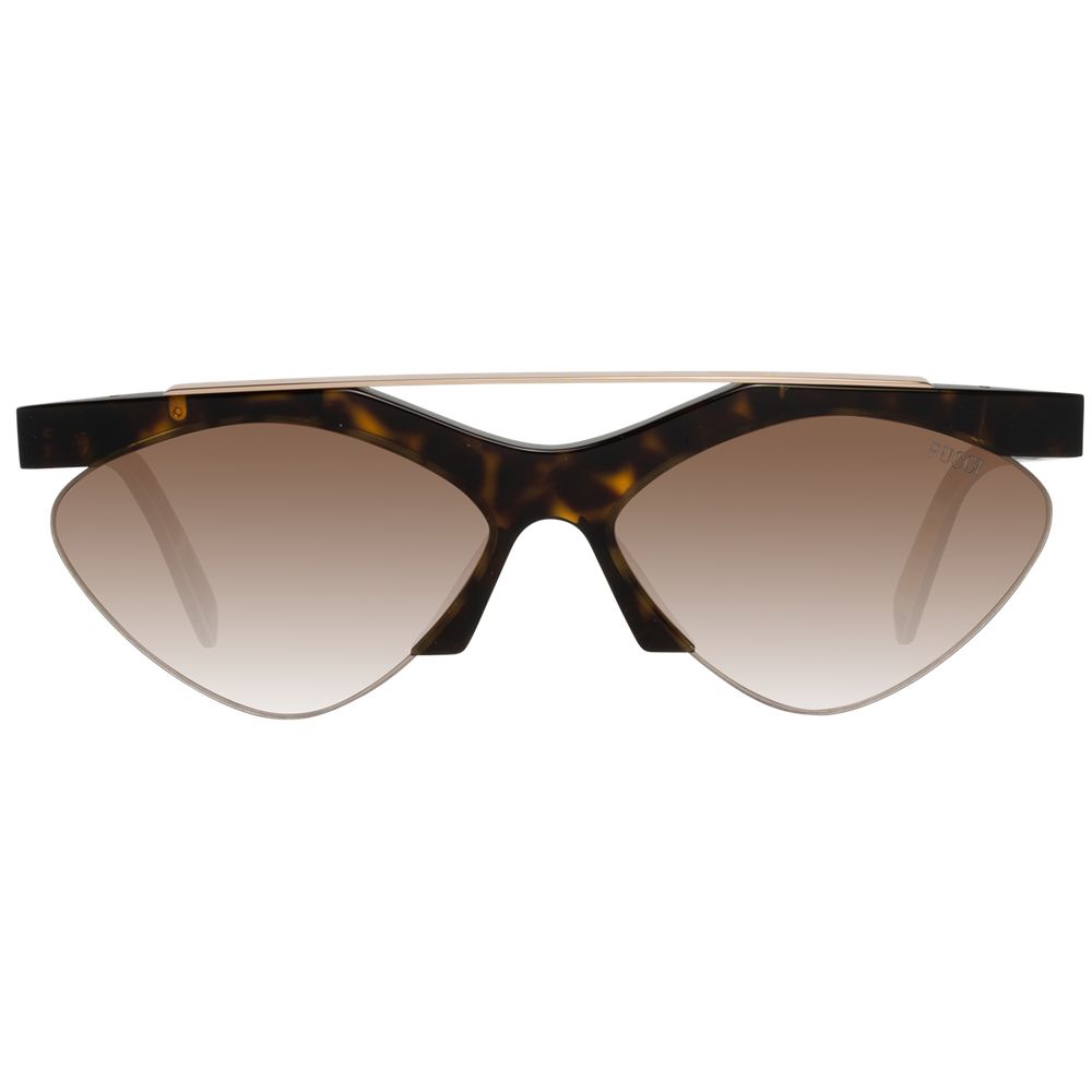 Emilio Pucci Bruine Dames Zonnebril