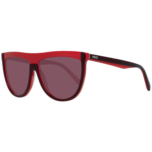 Lunettes de soleil pour femme bordeaux Emilio Pucci