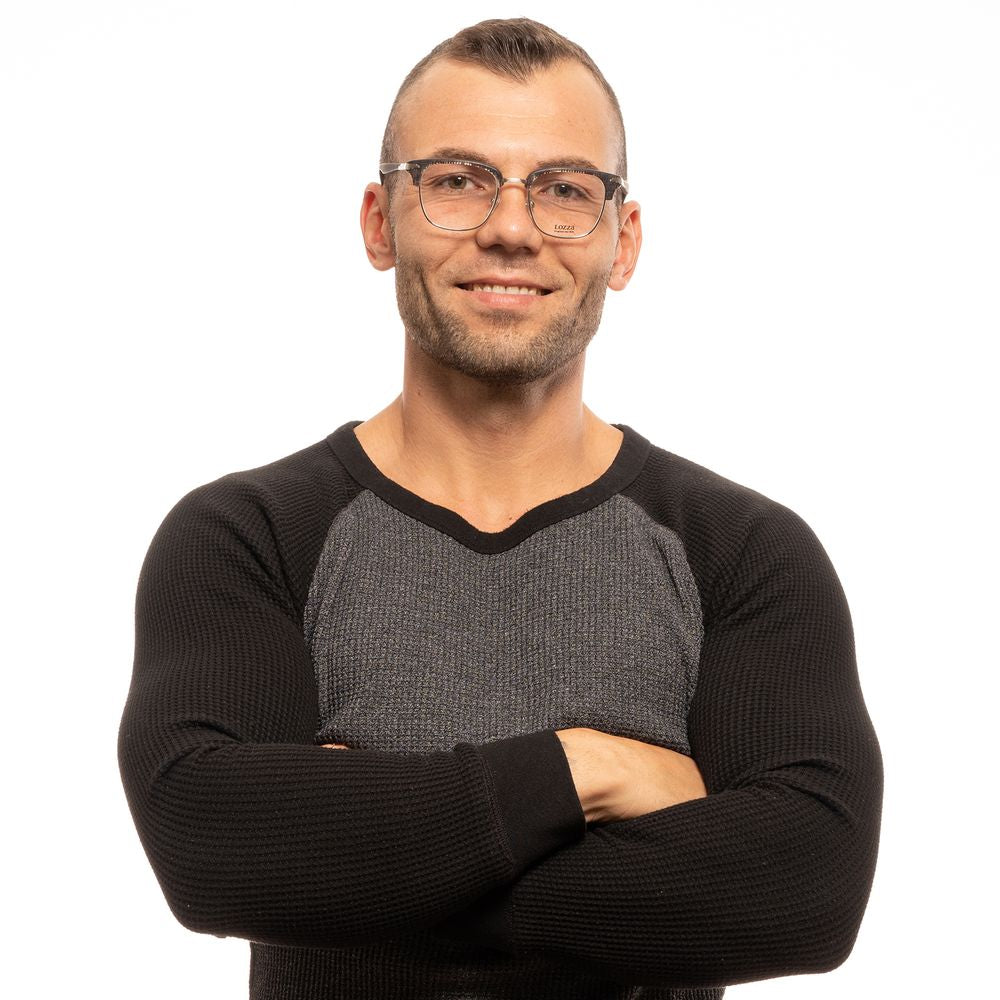 Monture de lunettes unisexe Lozza marron