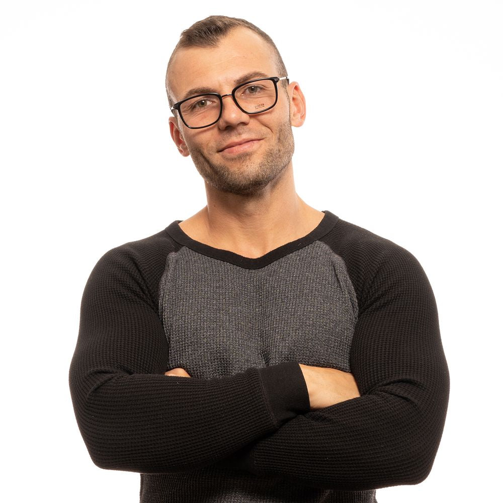 Lozza Zwarte Herenbrilmontuur