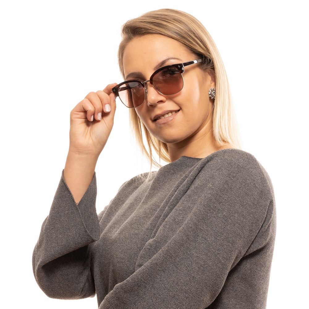Lunettes de soleil unisexes Bally Brown