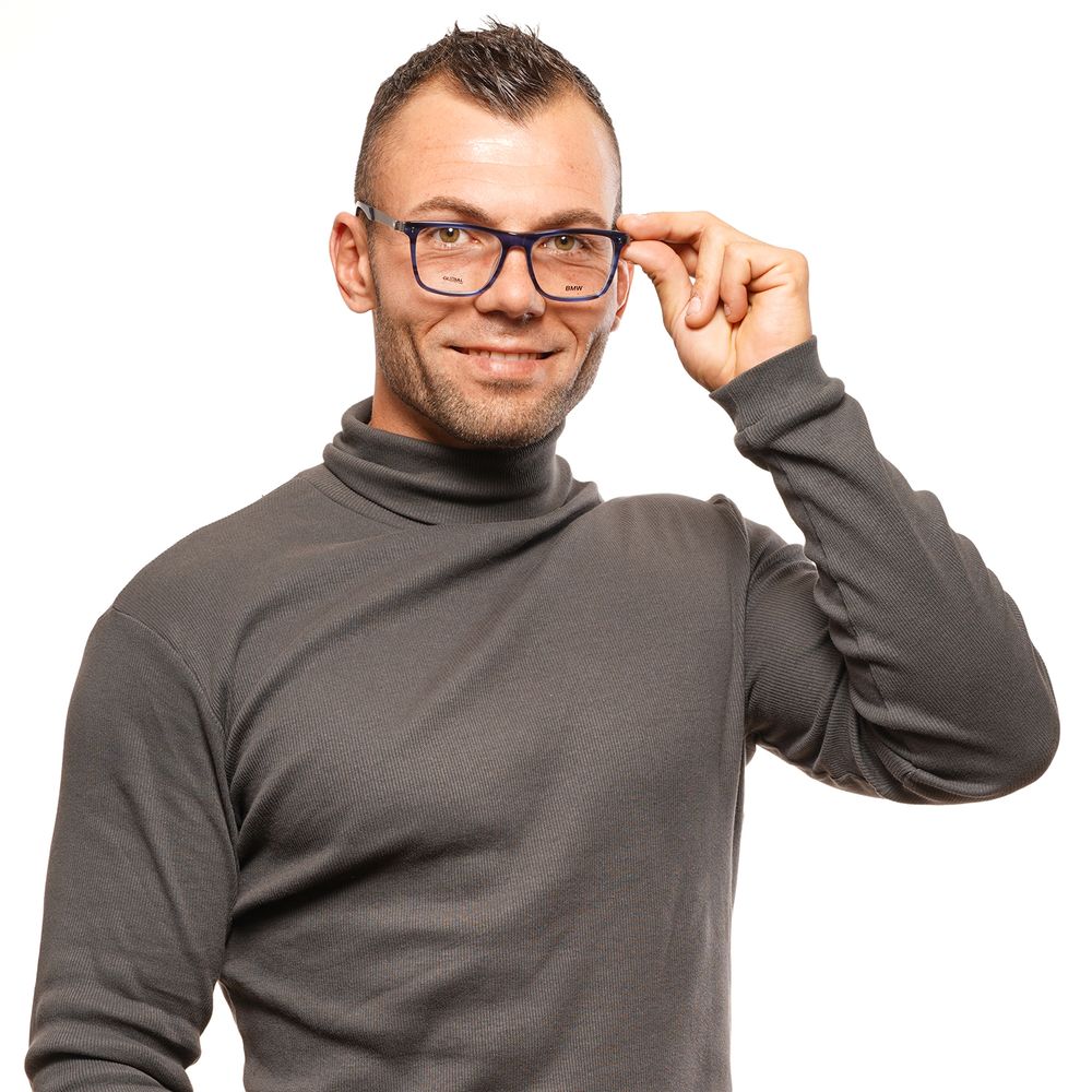 BMW blauw herenbrilmontuur