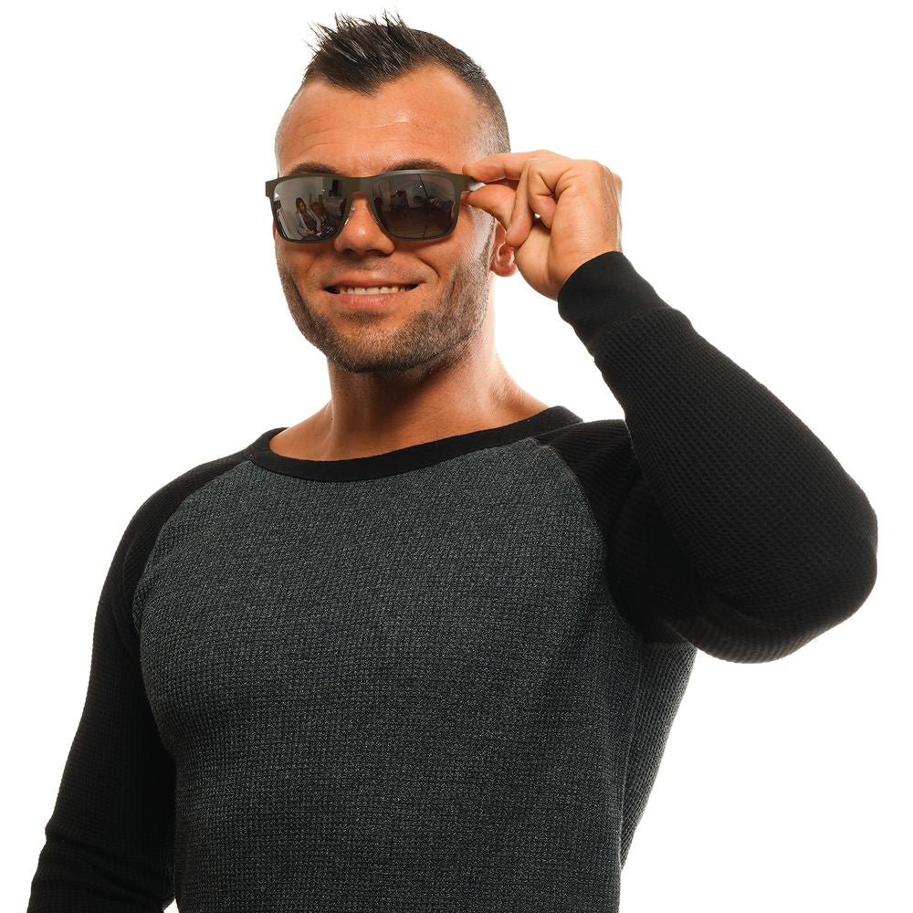 Lunettes de soleil Guess pour homme, gris.