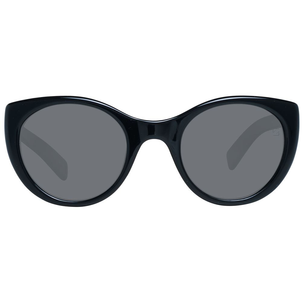 Lunettes de soleil noires unisexe Ermenegildo Zegna
