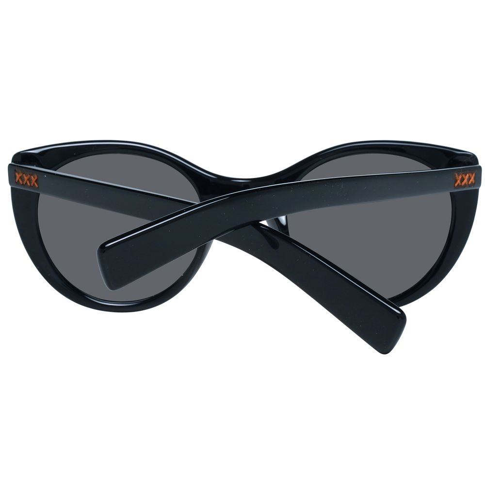 Lunettes de soleil noires unisexe Ermenegildo Zegna