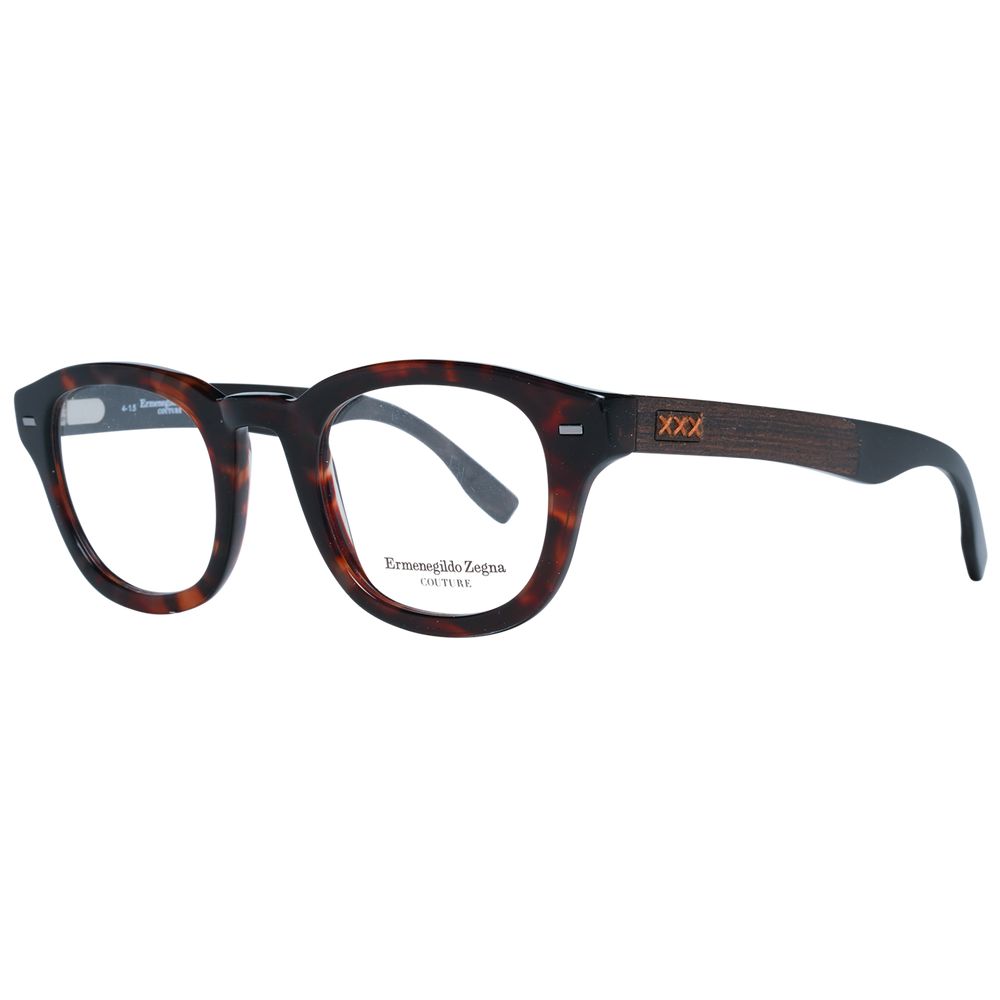 Monture de lunettes pour homme marron Ermenegildo Zegna