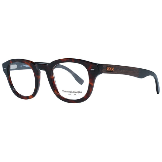 Monture de lunettes pour homme marron Ermenegildo Zegna