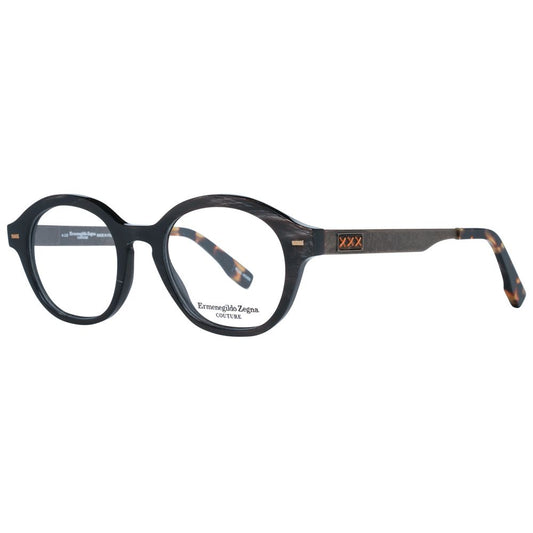 Monture de lunettes pour homme marron Ermenegildo Zegna