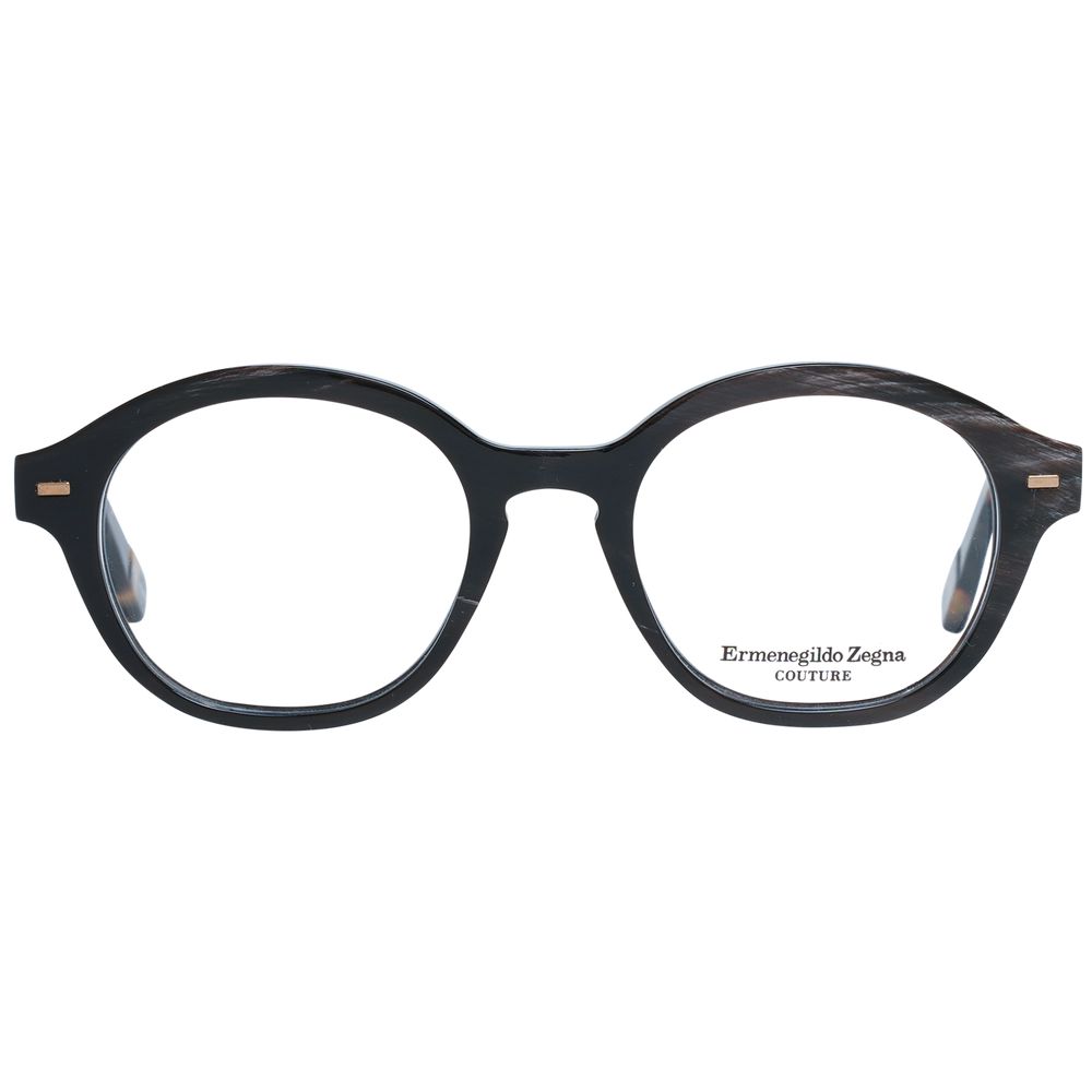 Monture de lunettes pour homme marron Ermenegildo Zegna