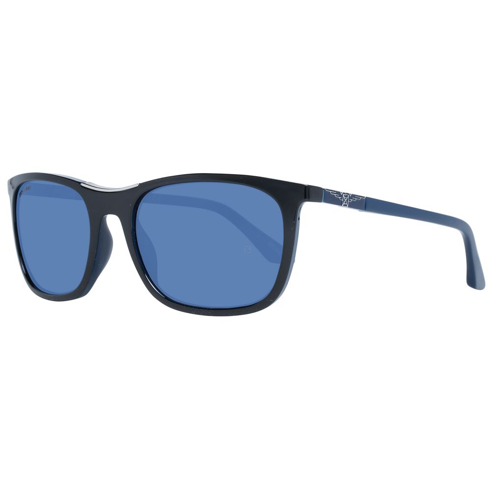 Lunettes de soleil pour homme Longines, noires