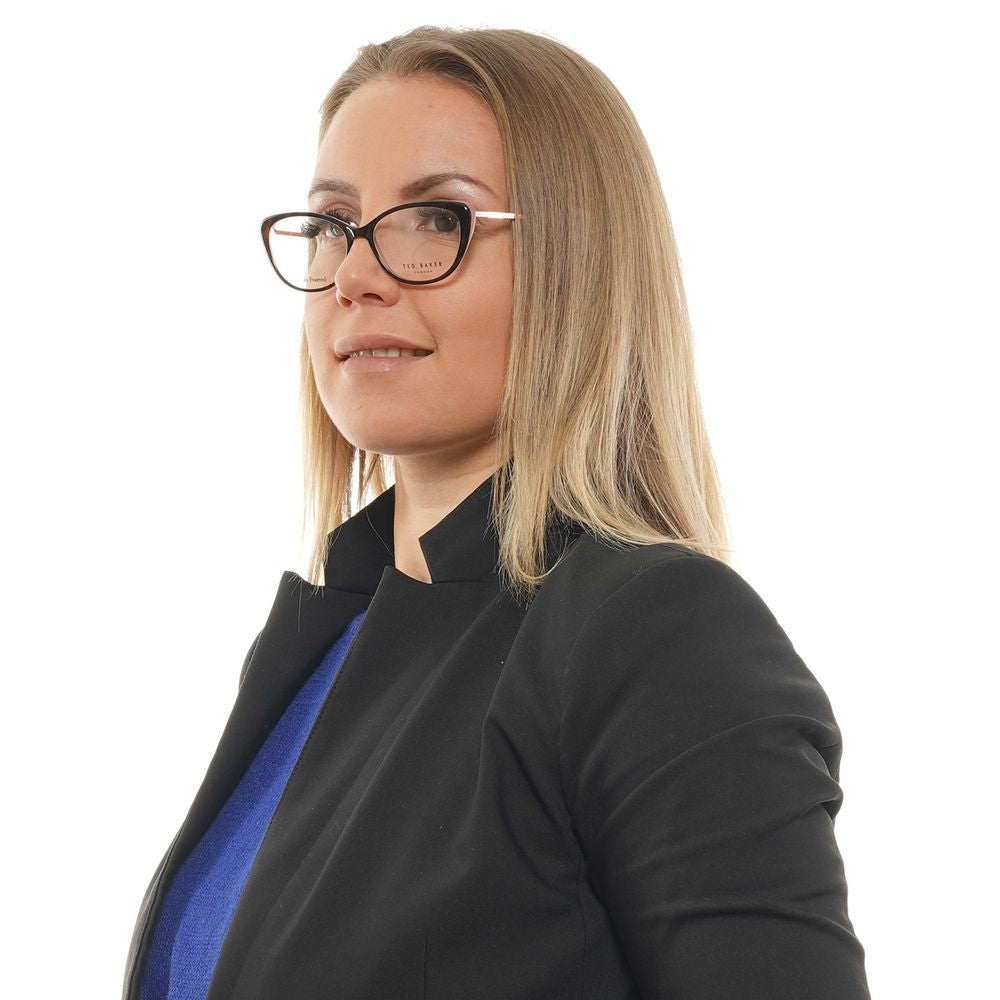 Monture de lunettes pour femme, marron, Ted Baker