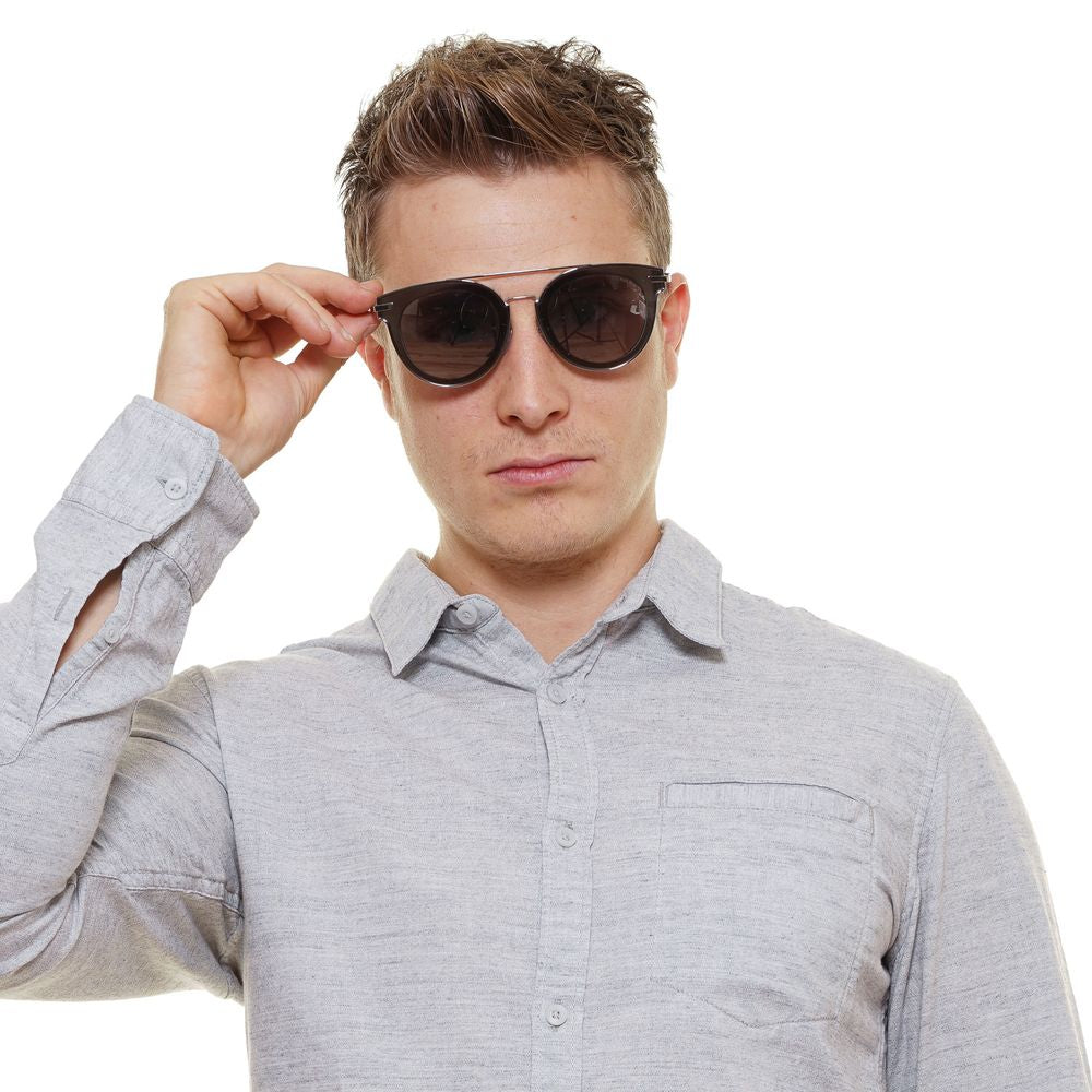 Police Silver Men Sunglass