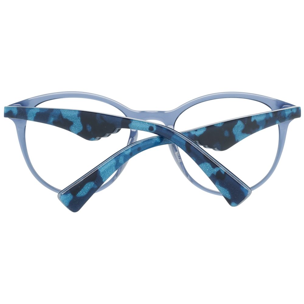 Monture de lunettes pour femmes, bleu Police.