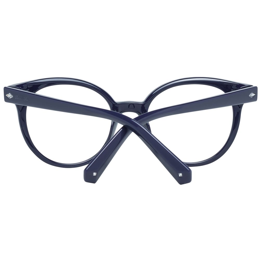 Swarovski Purple Women Glasses Frame