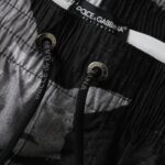 Short de bain multicolore à motif camouflage avec logo DG de Dolce & Gabbana.