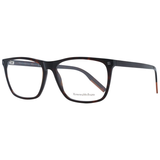 Monture de lunettes pour homme marron Ermenegildo Zegna