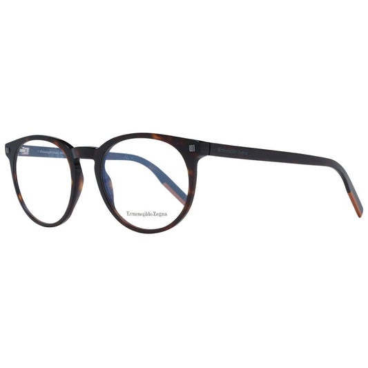 Monture de lunettes pour homme marron Ermenegildo Zegna