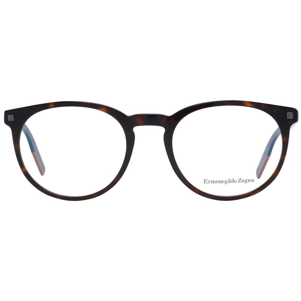 Monture de lunettes pour homme marron Ermenegildo Zegna
