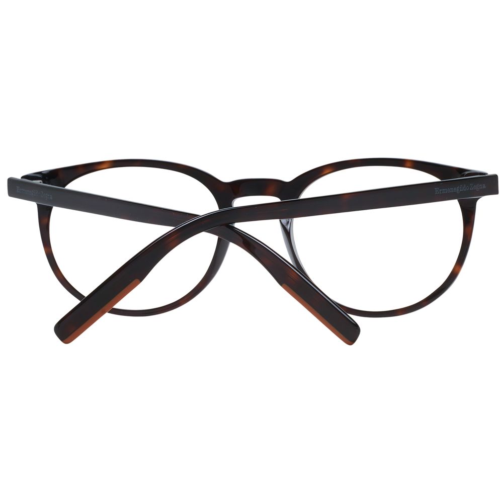 Monture de lunettes pour homme marron Ermenegildo Zegna