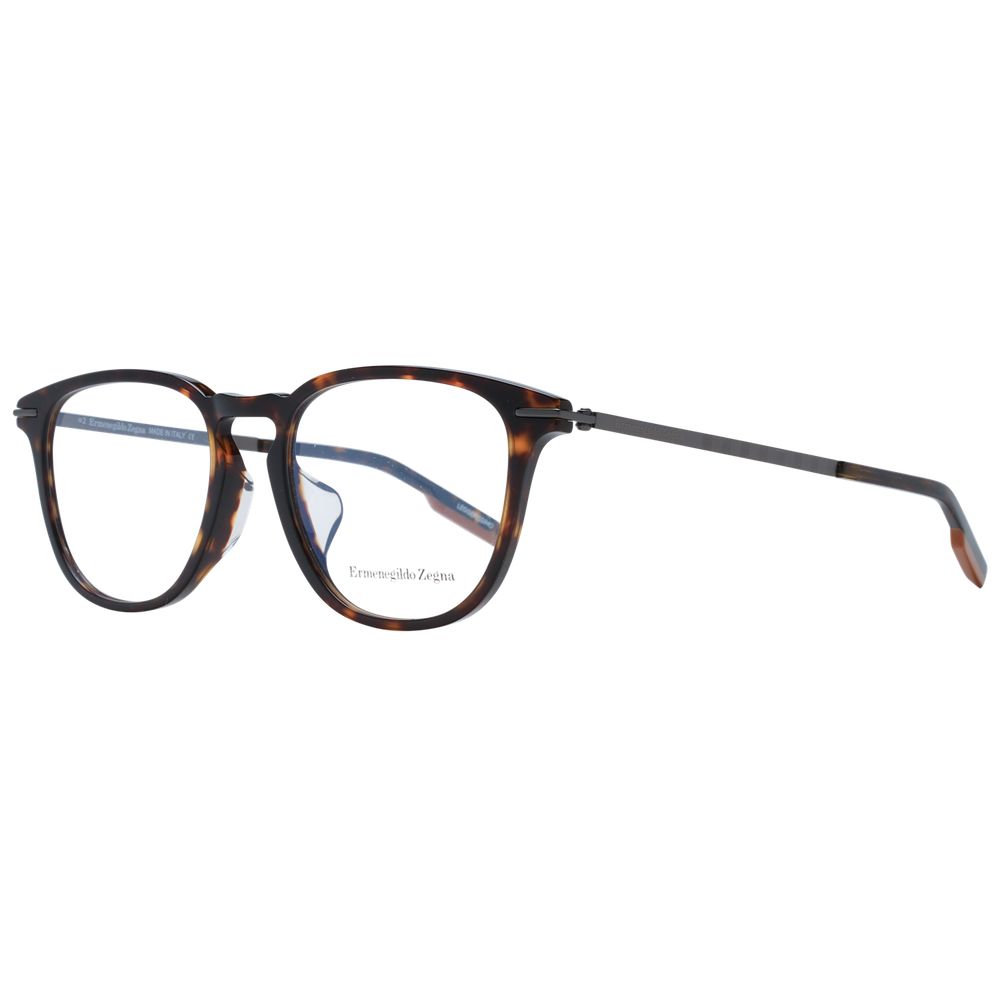 Monture de lunettes pour homme marron Ermenegildo Zegna