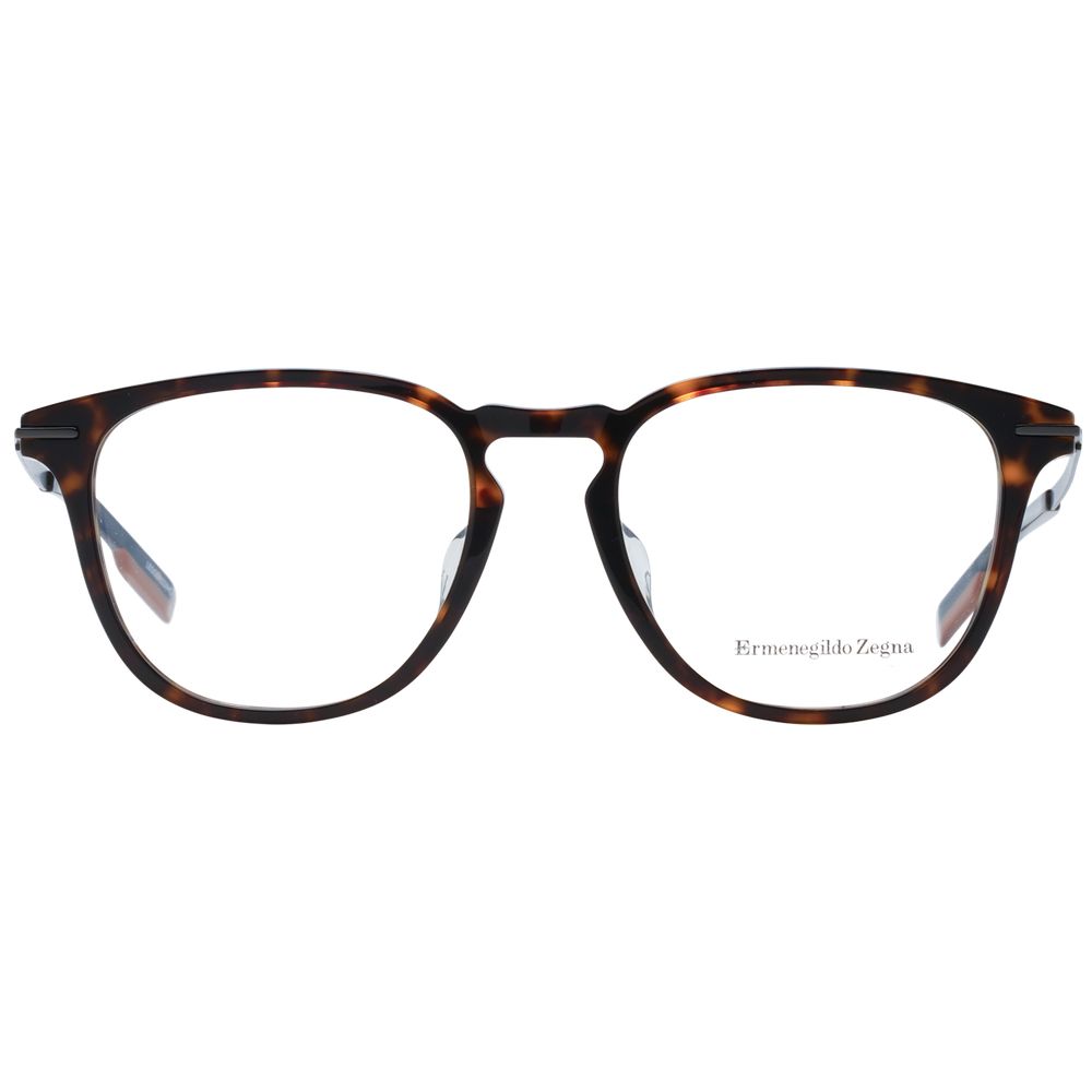 Monture de lunettes pour homme marron Ermenegildo Zegna