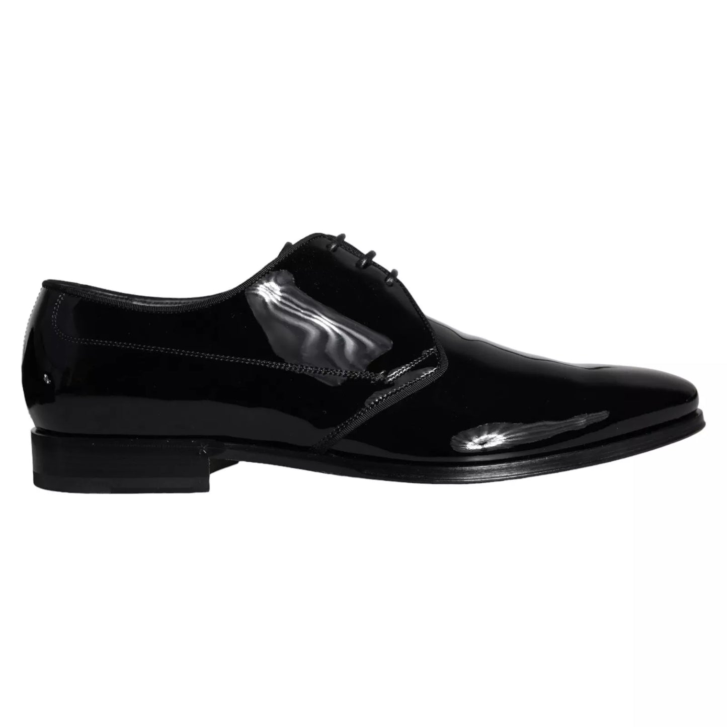 Dolce & Gabbana leren derby's voor heren in zwart kalfsleer