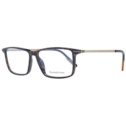 Monture de lunettes pour homme marron Ermenegildo Zegna
