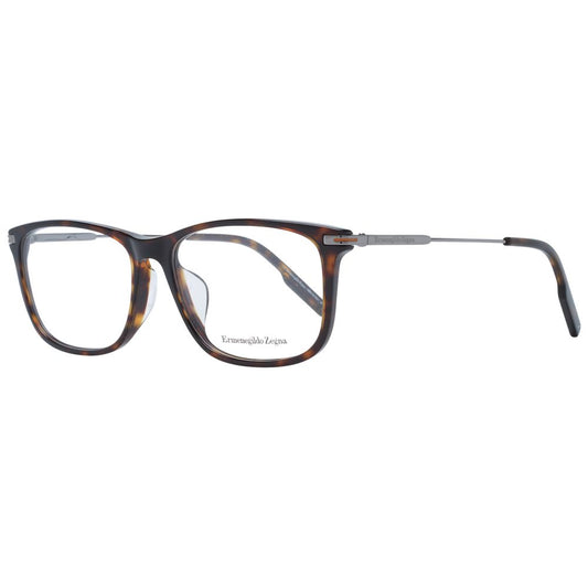 Monture de lunettes pour homme marron Ermenegildo Zegna