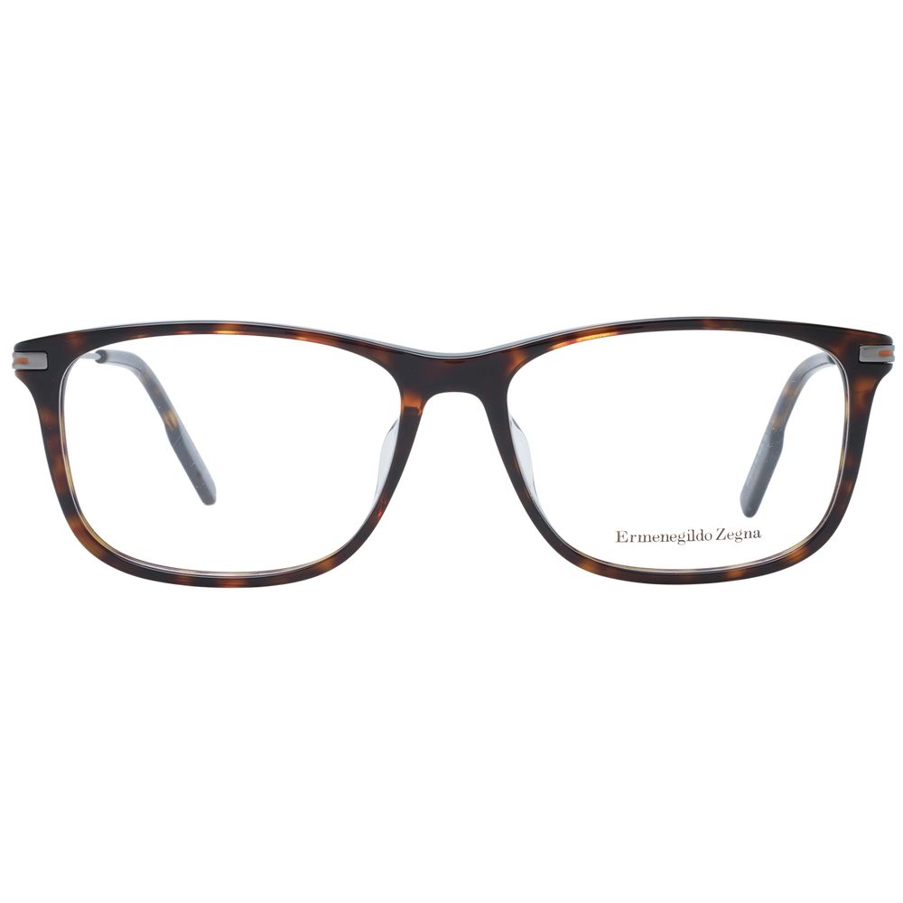 Monture de lunettes pour homme marron Ermenegildo Zegna