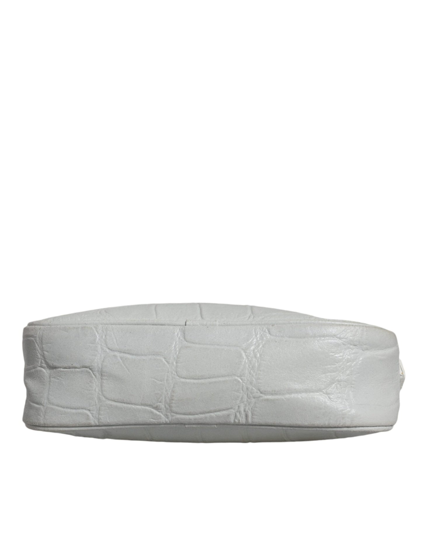 Aniye By Witte Croc Print Leren Crossbody Sling Bag