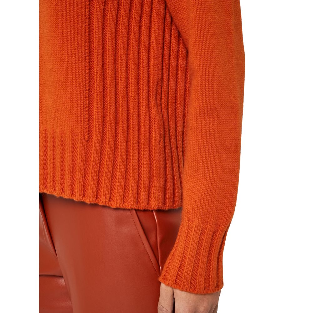 Pull en cachemire orange Alpha Studio