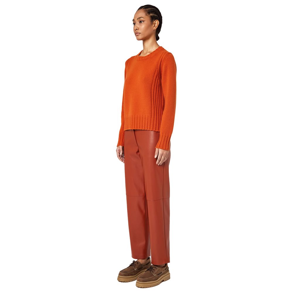 Pull en cachemire orange Alpha Studio