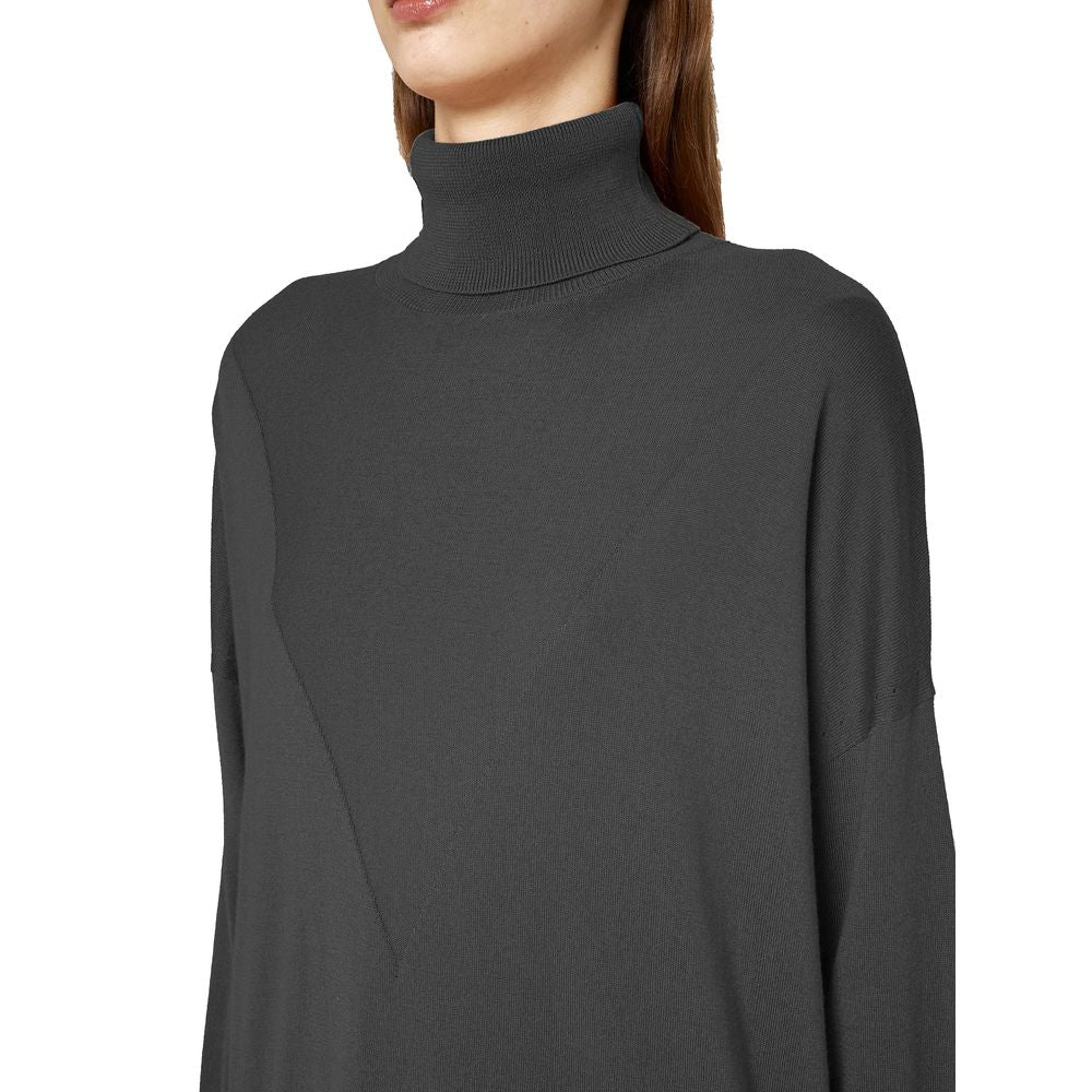 Pull en soie grise Alpha Studio