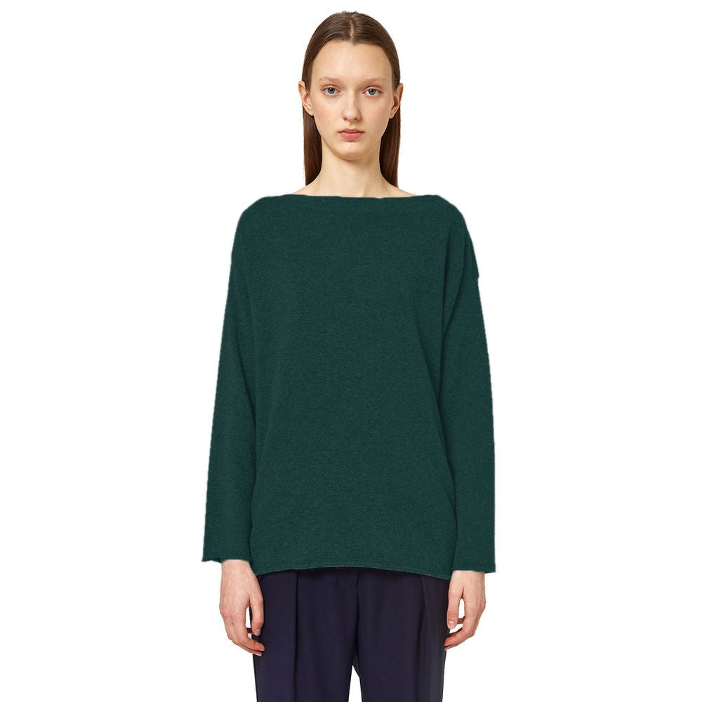 Pull en soie vert Alpha Studio