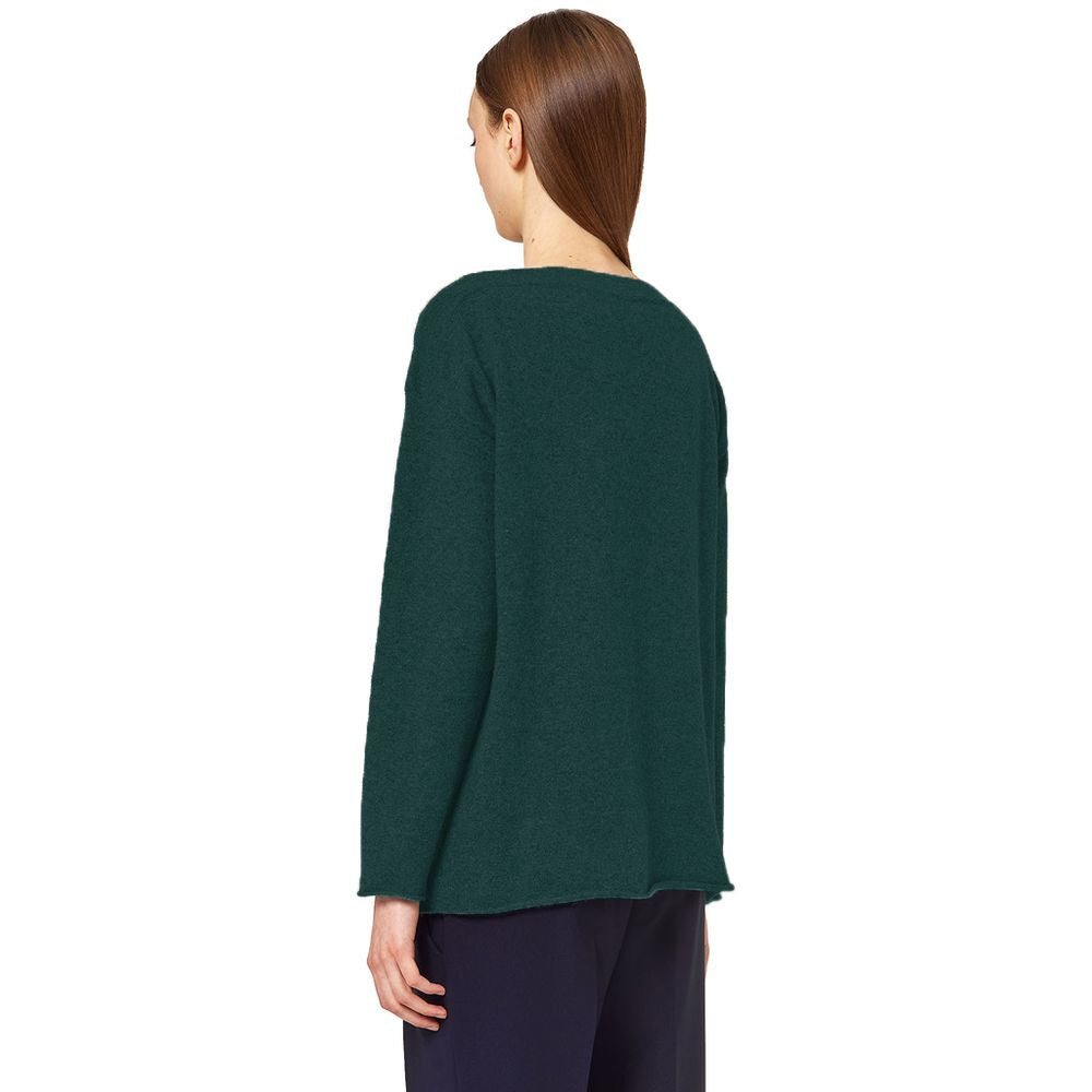 Pull en soie vert Alpha Studio