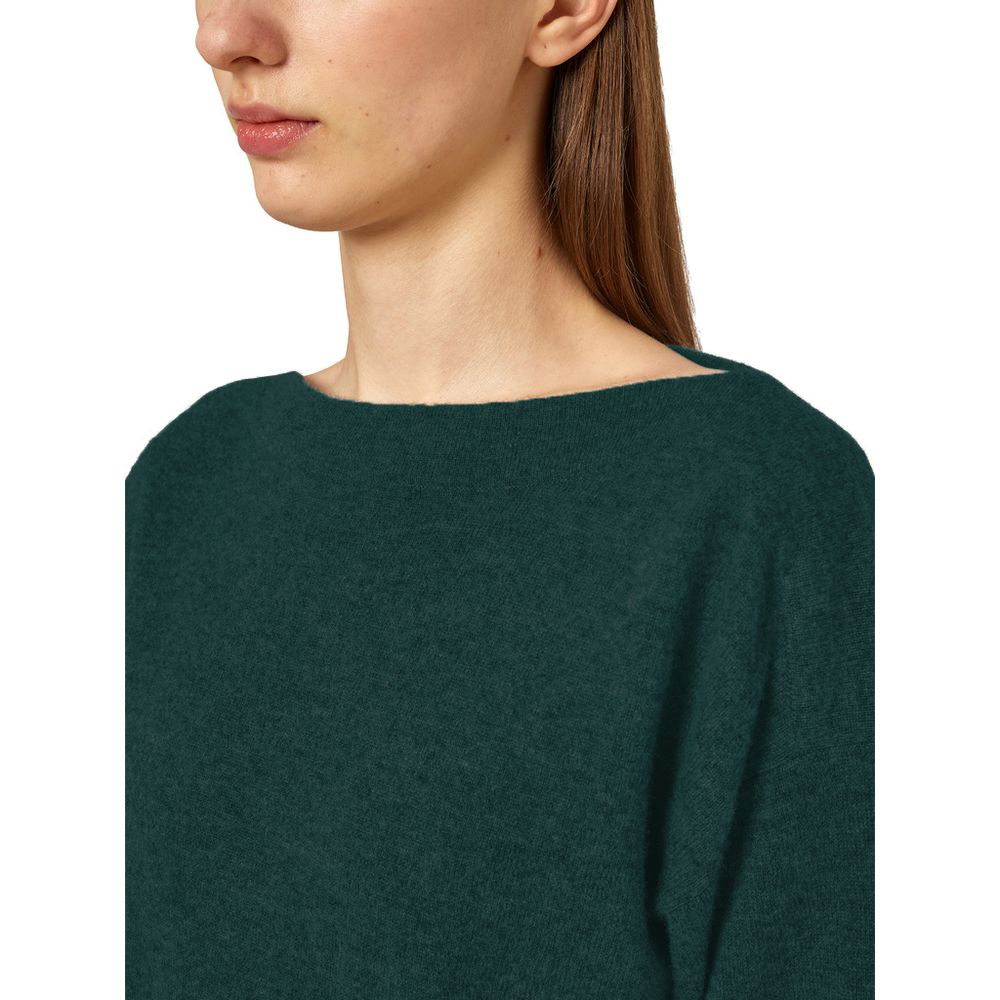 Pull en soie vert Alpha Studio