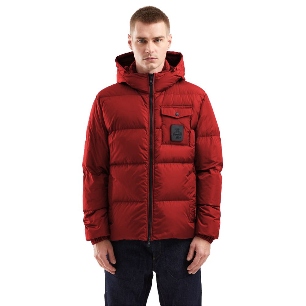 Refrigiwear Red Nylon Men's Jacket