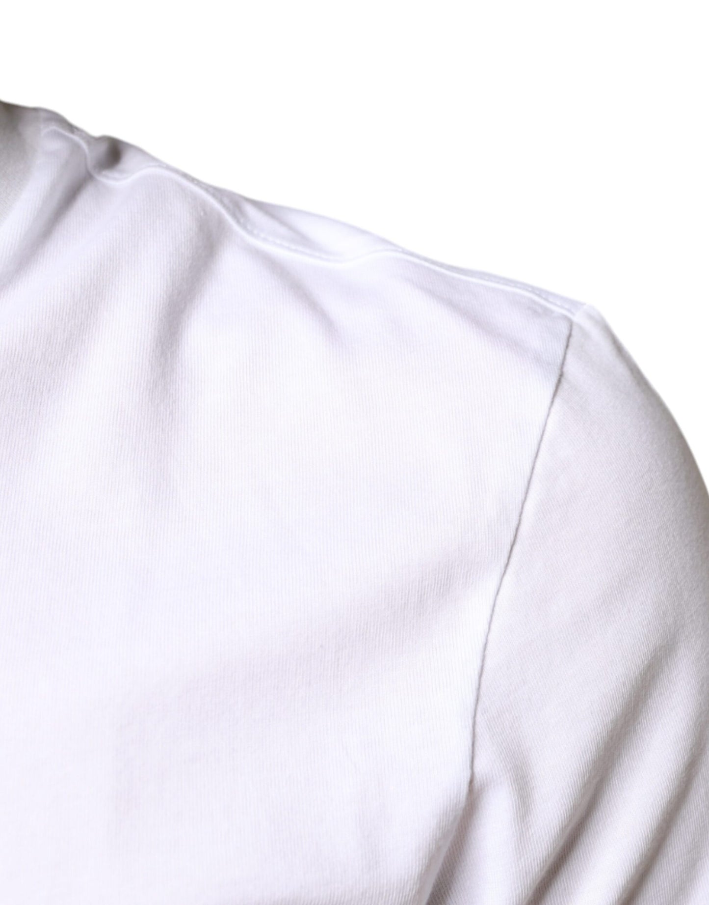 Dolce & Gabbana wit katoenen DG-applicatie casual T-shirt