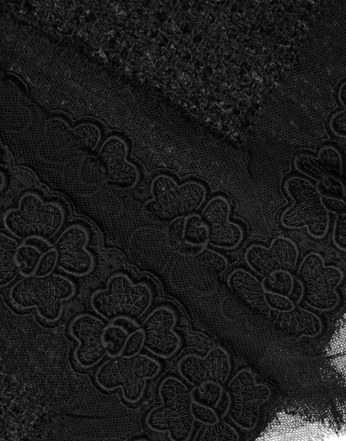 Jupe mi-longue crayon Dolce & Gabbana en laine vierge noire