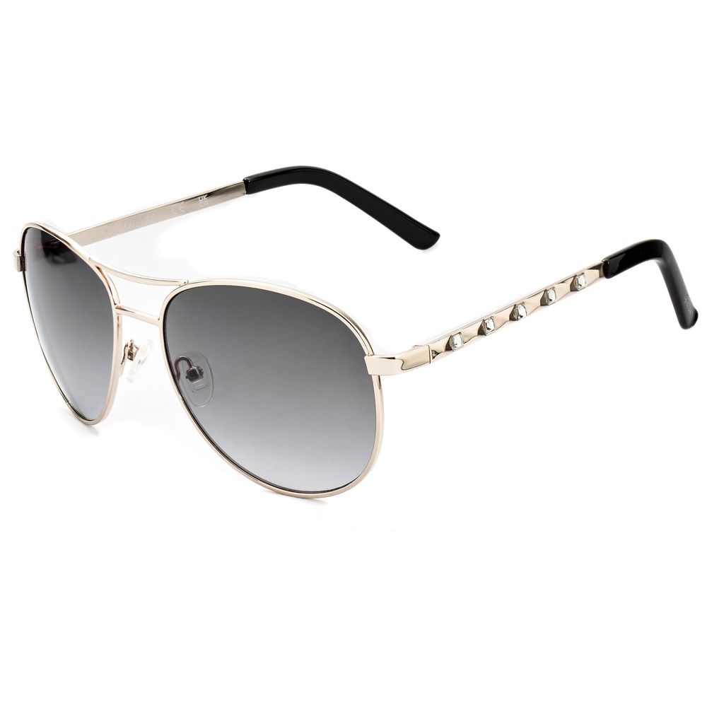Guess gouden metalen zonnebril