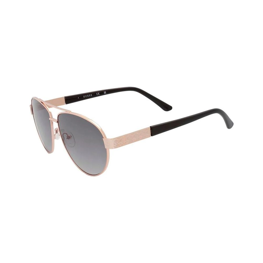 Guess gouden metalen zonnebril
