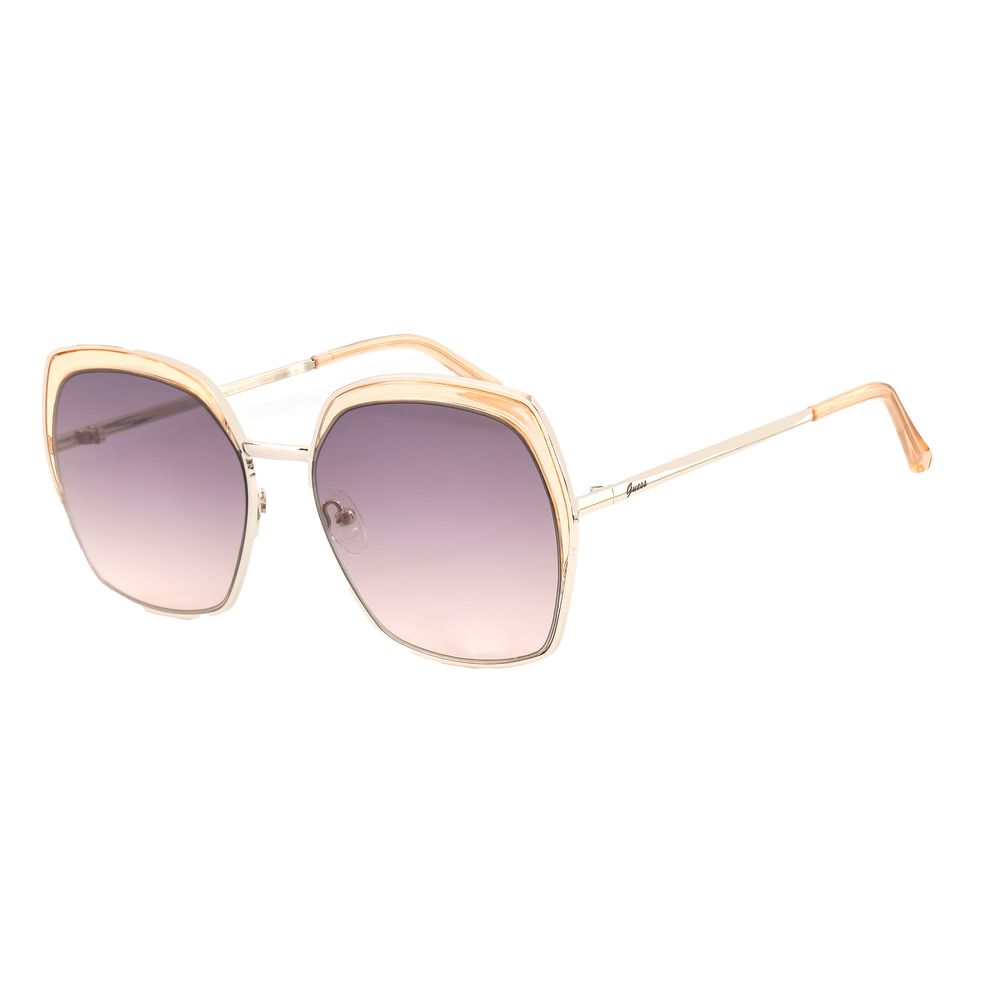 Guess gouden metalen zonnebril