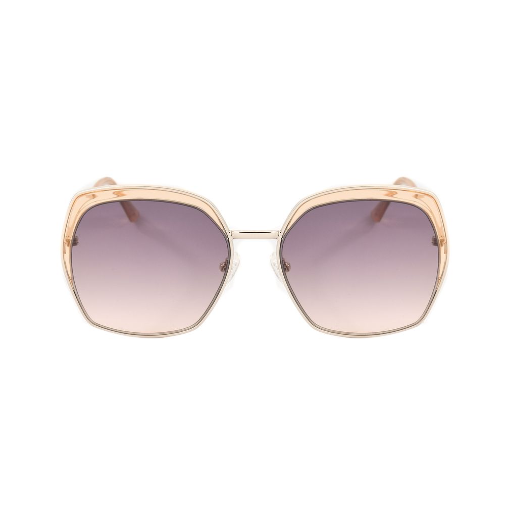 Guess gouden metalen zonnebril