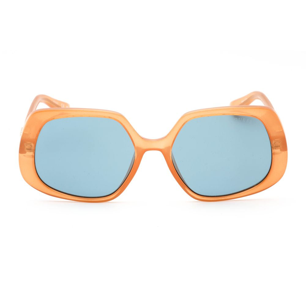 Lunettes de soleil Guess en plastique beige