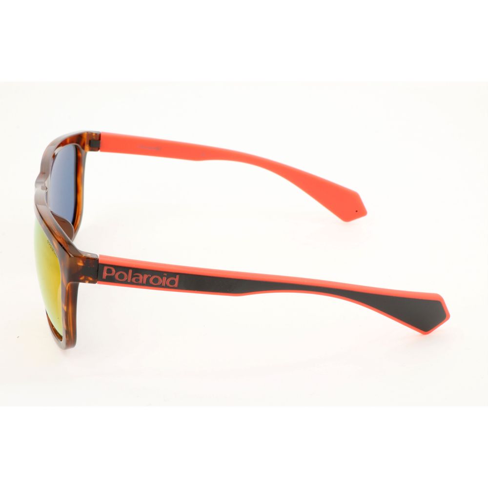 Lunettes de soleil Polaroid bicolores en caoutchouc