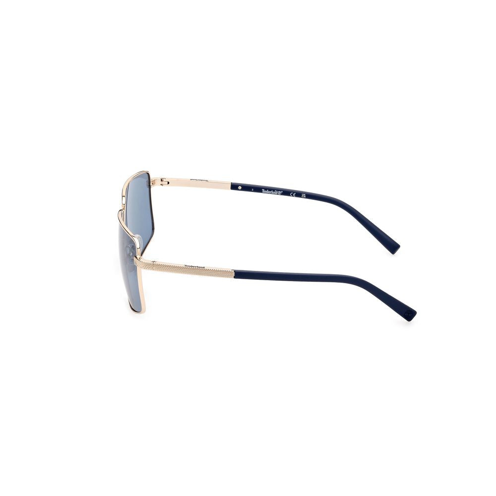 Lunettes de soleil Timberland en métal gris